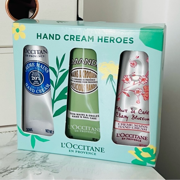 L'OCCITANE Hand Cream Heroes Collection Hand Care Gift Set Trio - Picture 4 of 5